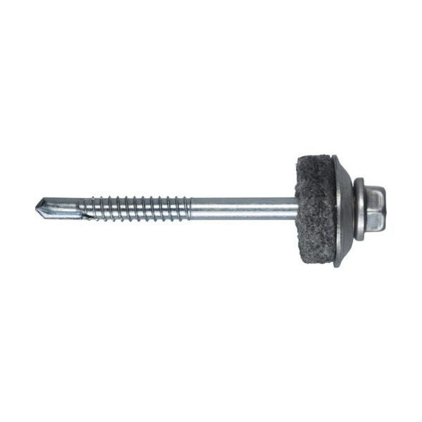 JPF カバーテック スチールタイプ 6×60 シボリ20 NP 三価ユニクロ (200本入り) CT6X6020 1箱(200本)（直送品）