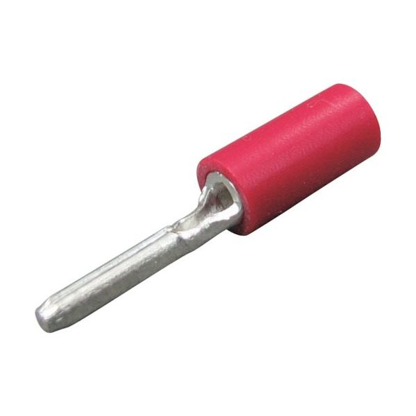 ニチフ 絶縁被覆付圧着端子(TC形) 棒形 絶縁筒部ストレートタイプ(100PCS) TGV TC-1.25-11-CLR（直送品）