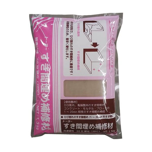 トーヨーマテラン MATERAN すき間埋め補修材 1.3kg 5243 1セット(15袋) 428-9724（直送品）