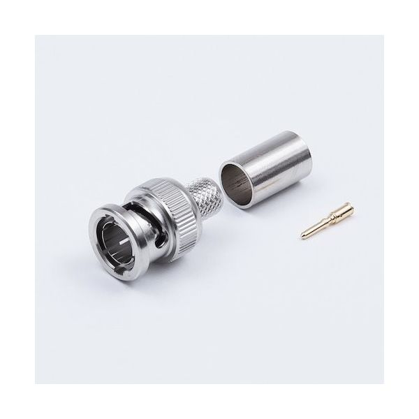 トーコネ TYC BNC75Ωコネクタストレートプラグ BNCP-5FSA 1個 475-3901（直送品）