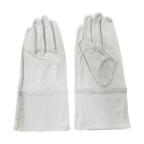 南村製作所 ラッキーワーカー 溶接用革手袋 牛革クレスト中長 11 フリー 1セット(10双) 506-0221（直送品）