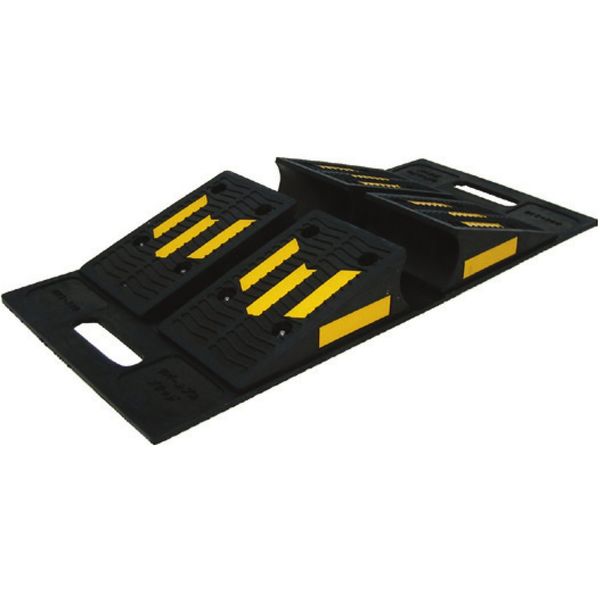 岩崎製作所 車両対応 ゴム製 ホース保護カバー リバーシブルブリッジ 02RV