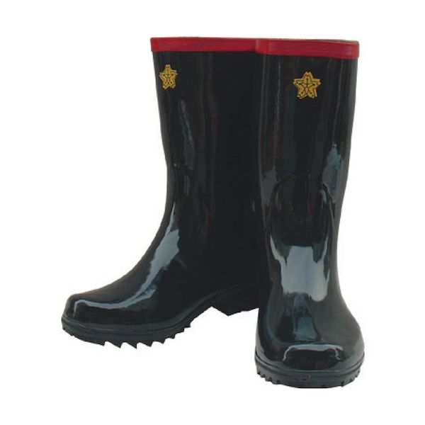 岩崎製作所 IWA消防長靴 27FB270R-B 1足 509-5980（直送品）