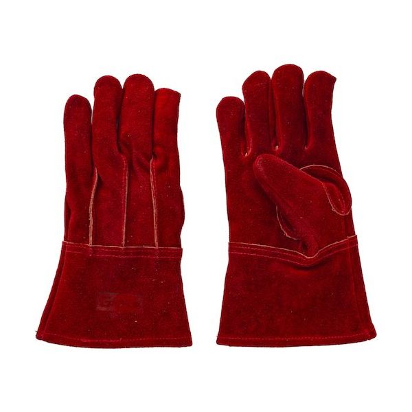 アクセス Griplus レザーメイト・ソフトグラブ レッド L GP-100-RD-1P-L 1セット(5双) 563-1975（直送品）