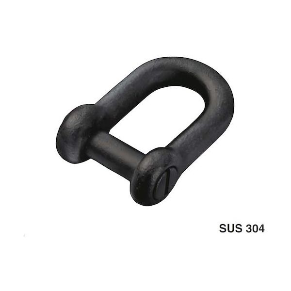 ふじわら ブラック沈みシャックル SS-5B 1個 538-2096（直送品）