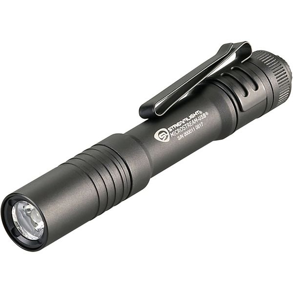 ストリームライト 充電式LEDライト マイクロストリームUSB ブラック 057UB 1セット(6個) 560-8093（直送品） 29,601円