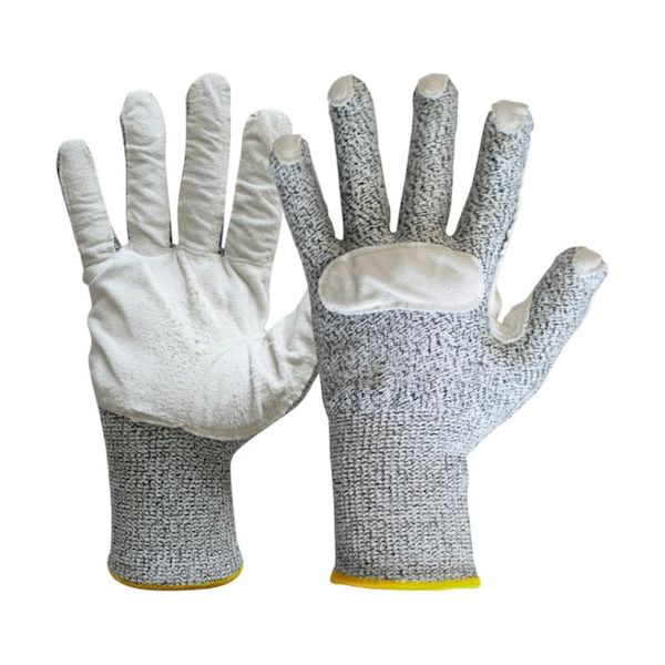 勝星産業 勝星 耐切創セーフティグラブ 牛革縫い付け#8800