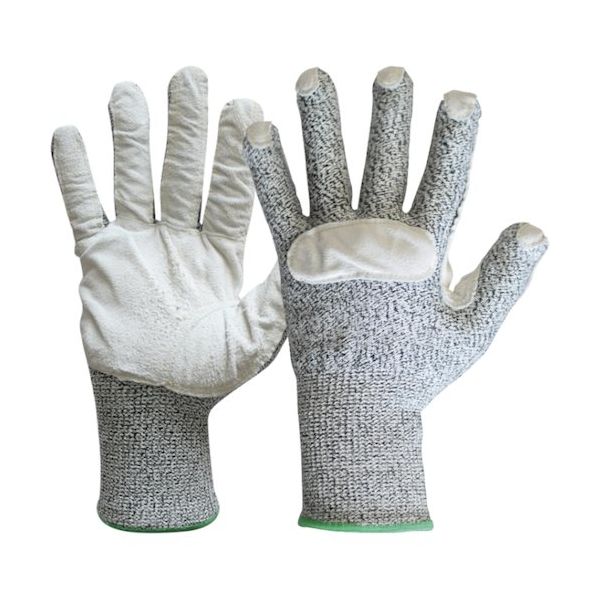 勝星産業 勝星 耐切創セーフティグラブ 牛革縫い付け L #8800-L 1セット(10双) 567-2594（直送品）