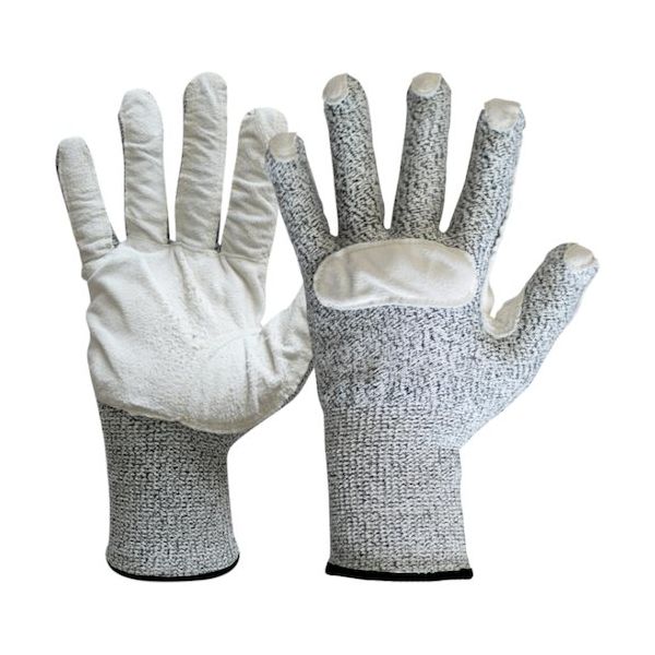 勝星産業 勝星 耐切創セーフティグラブ 牛革縫い付け LL #8800-LL 1セット(10双) 567-2577（直送品）