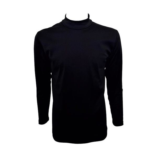 アズ BREEZE/TEX 防風長袖ハイネック 黒 L 911931L09 1枚 567-5856（直送品）