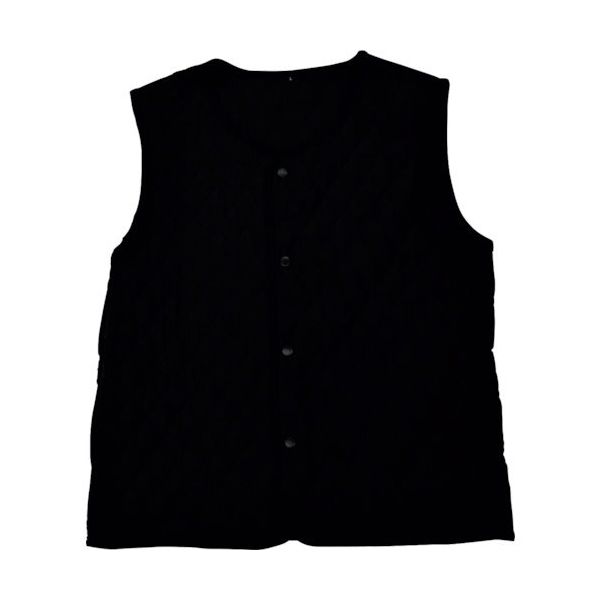 アズ BODYーX 強烈保温 ベスト 黒 LL 901383LL09 1枚 567-5852（直送品）