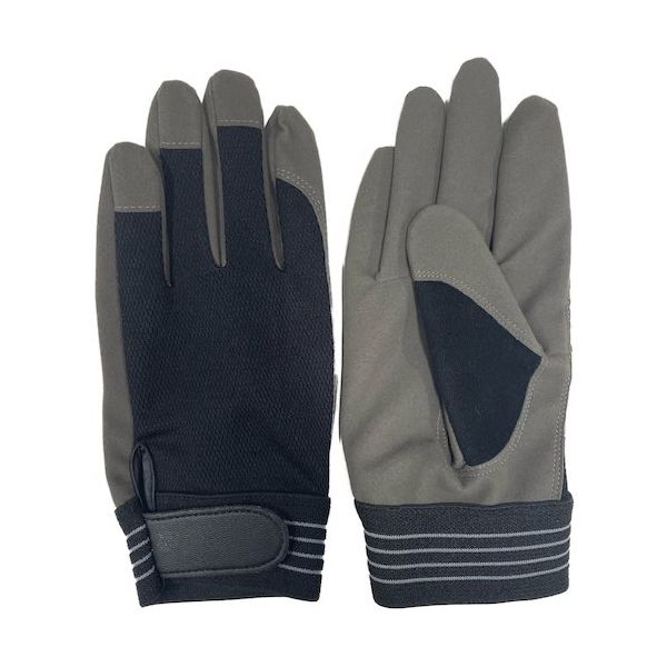 アクセス Griplus STレザーメイト・ベーシック ブラック L GP-060-BL-1P-L 1セット(10双) 563-1942（直送品） 6,880円