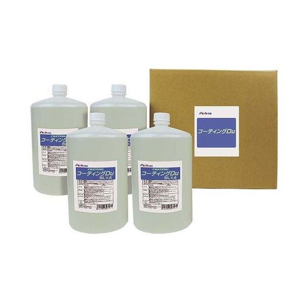 アピカ コーティングDU 5L×4 J961 1箱(4本) 530-6526（直送品）