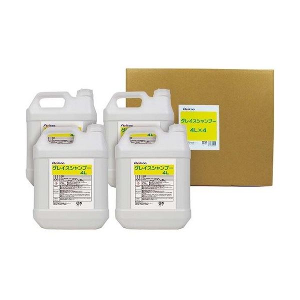 アピカ グレイスシャンプー 4L×4 J723 1箱(4本) 530-6588（直送品）