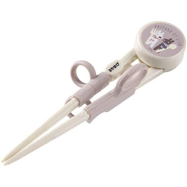 スケーター ADXT1 デラックストレーニング箸 【リサとガスパール】 597343-ADXT1 1個（直送品）