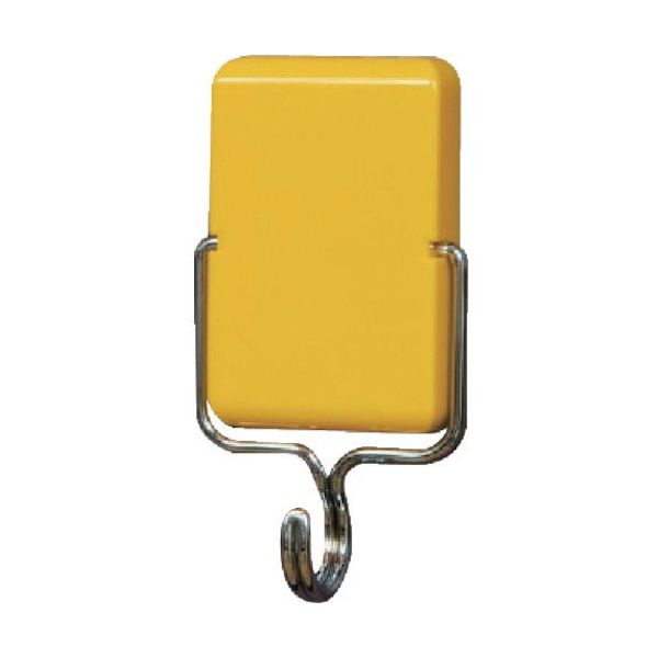 西敬 マグネットフック黄色 MF-2Y 1セット(10個) 573-8281（直送品）