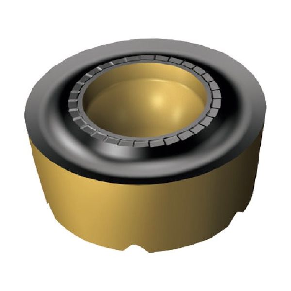 サンドビック SANDVIK コロターン107 旋削用ポジチップ(122) S205 RCMT 12 04 MP-M3 1セット(10個)（直送品）