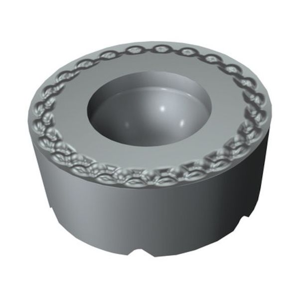 SANDVIK コロターン107 旋削用レール付きポジチップ(130) H13A RCMT1606MP-L3 1セット(10個)（直送品）