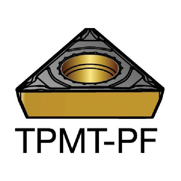 サンドビック コロターン111 旋削用ポジチップ(120) 1515 TPMT 11 03 02-PF 1セット(10個)（直送品） 17,600円