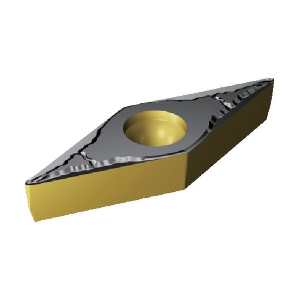 サンドビック SANDVIK コロターン107 旋削用ポジチップ(122) 2220 VBMT 16 04 12-MM 1セット(10個)（直送品）