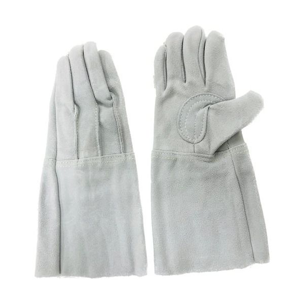 南村製作所 ラッキーワーカー 溶接用革手袋 床5本指 (外縫) 605 フリー 1セット(10双) 506-0219（直送品）