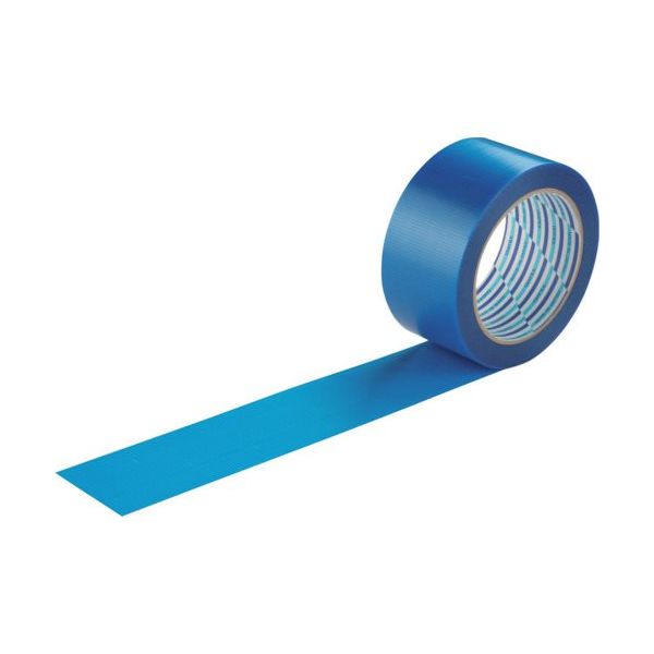 ダイヤテックス パイオラン クロスカットテープ 50mm×25m ブルー K-10-BL-SH 50MMX25M 1セット(30巻)（直送品）