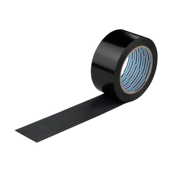 ダイヤテックス パイオラン クロスカットテープ 50mm×25m ブラック K-10-BK-SH 50MMX25M 1セット(30巻)（直送品）