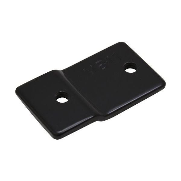 八幡ねじ YAHATA ミニステー 黒 MBー12(2個入) 4979874293473 1セット(10個:2個×5パック)（直送品）