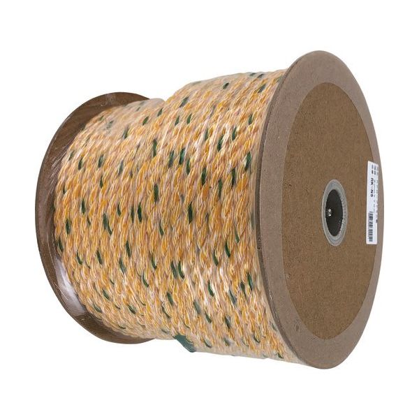 ユタカメイク KPロープ ドラム巻 9mm×70m RK-N5 1セット(70m) 474-4341（直送品）