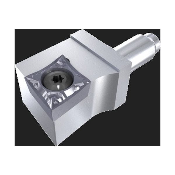 タンガロイ モジュ・ミニ・ターン スクリューオン式ヘッド QCーJSCL2CR QC12-JSCL2CR09 1個 269-8906（直送品）