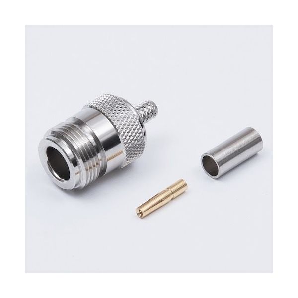 トーコネ TYC Nコネクタストレートジャック NJ-58A 1個 475-5408（直送品）