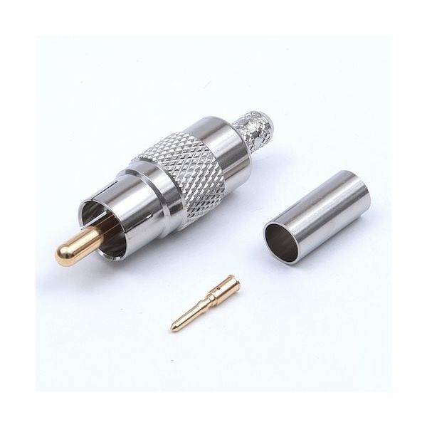 トーコネ TYC RCAコネクタストレートプラグ RP-3A 1個 475-3815（直送品）