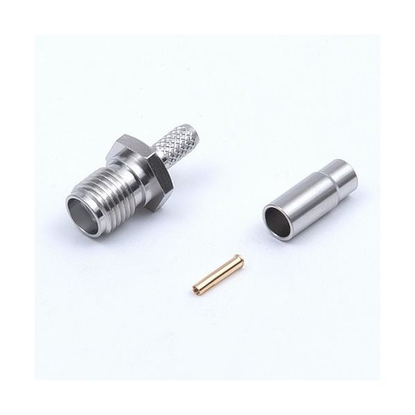 トーコネ TYC SMAコネクタストレートジャック SMAJ-1.5A(NI) 1個 475-0740（直送品）