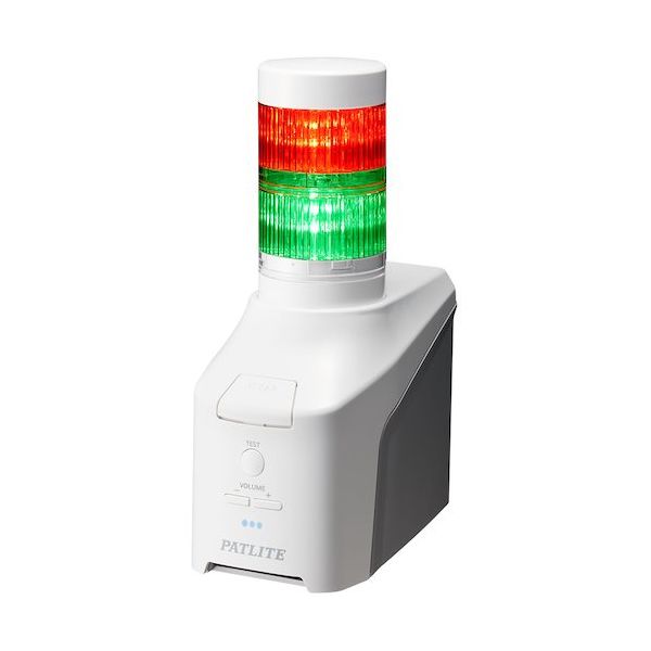 パトライト ネットワーク制御信号灯 NHBシリーズ NHB φ60 NHB6-2-RG 1台 493-7233（直送品）