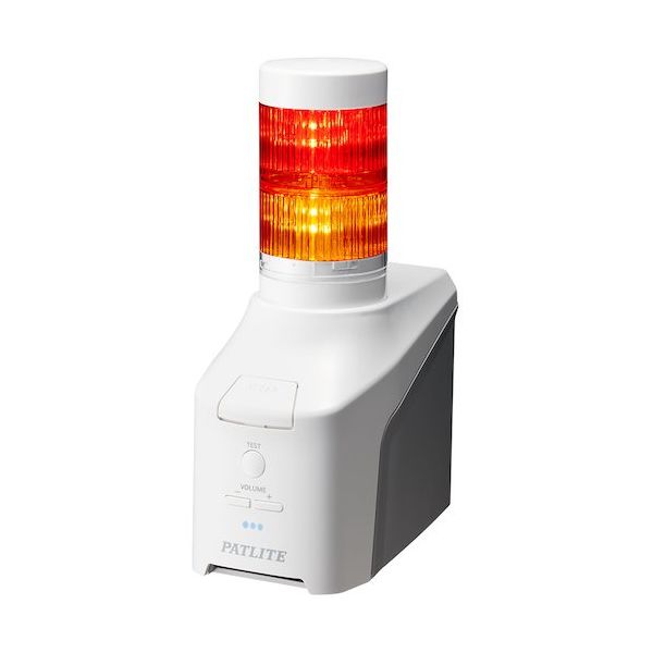 パトライト ネットワーク制御信号灯 NHBシリーズ NHB φ60 NHB6-2-RY 1台 493-7217（直送品）