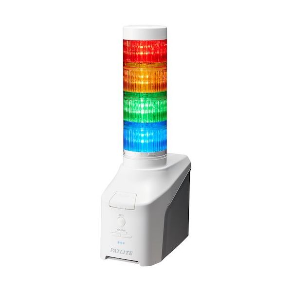 パトライト ネットワーク制御信号灯 NHBシリーズ NHB φ60 NHB6-4-RYGB 1台 493-7237（直送品）