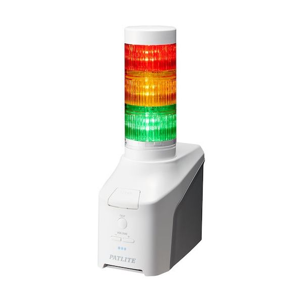 パトライト ネットワーク制御信号灯 NHBシリーズ NHB φ60 NHB6-3N-RYG 1台 493-7226（直送品）