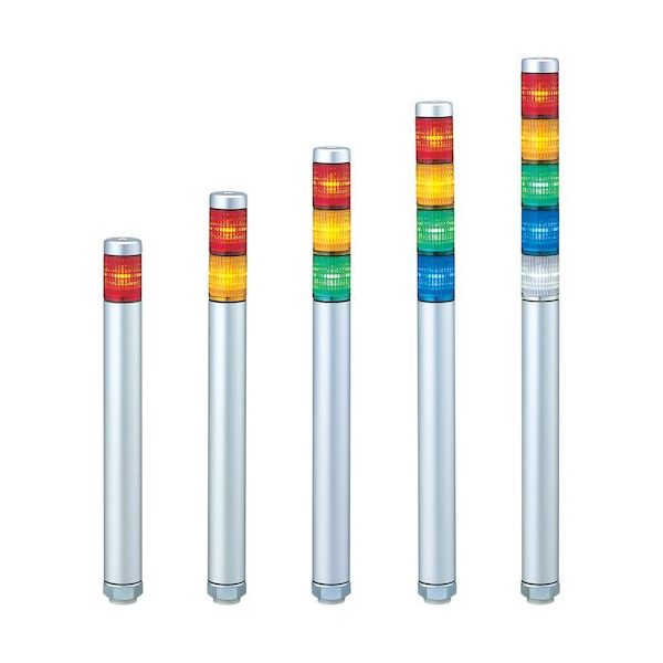 パトライト LED小型積層信号灯 MP-302-GGG 1台 389-2390（直送品） 11,474円