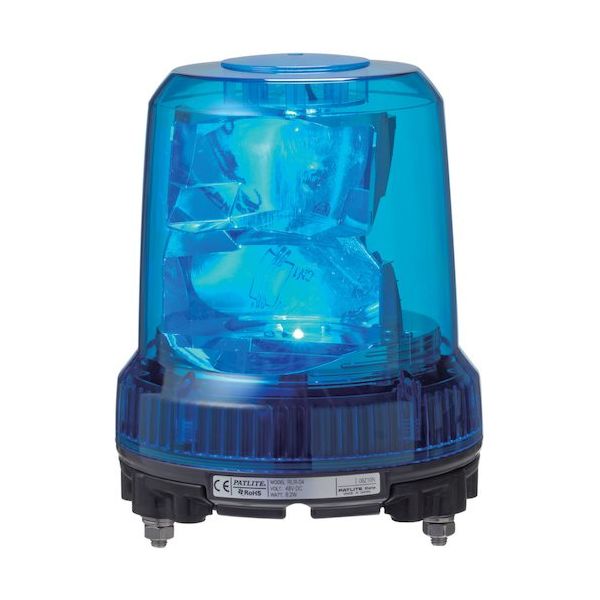 パトライト 強振型LED大型回転灯 RLR-M1-B 1台 389-3947（直送品）