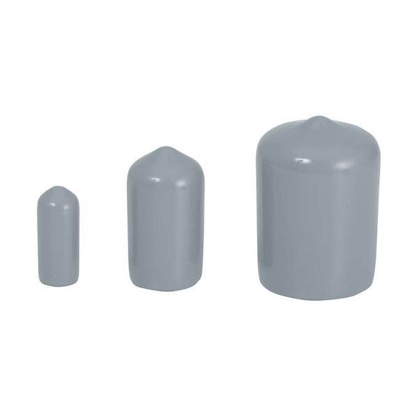 岩田製作所 IWATA 保護キャップ 丸 (10個入) 灰 HLGY100-P 1パック(10個) 524-8745（直送品）