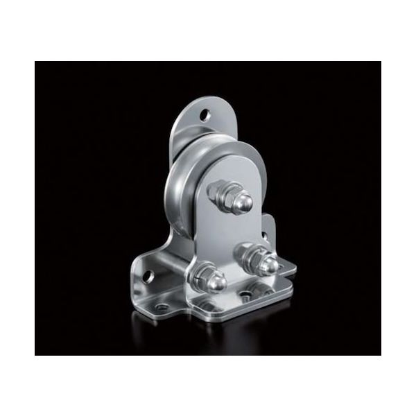 ふじわら 固定ブロック タテ型、ヨコ型兼用タイプ1車60mm KK60-9 1個 538-2095（直送品）