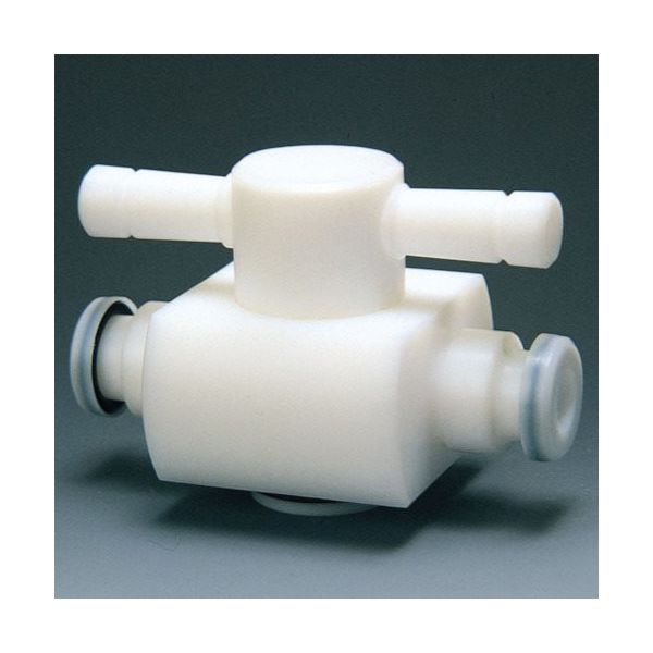 フロンケミカル フッ素樹脂(PTFE)分離型ニューコックD型 オリフィス4φ NR0041-001 1個 734-5259（直送品）