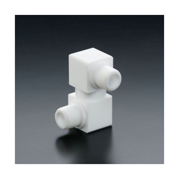 フロンケミカル フッ素樹脂フレキシブルニップル R3/8×R3/8 NR1654-004 1個 735-4355（直送品）