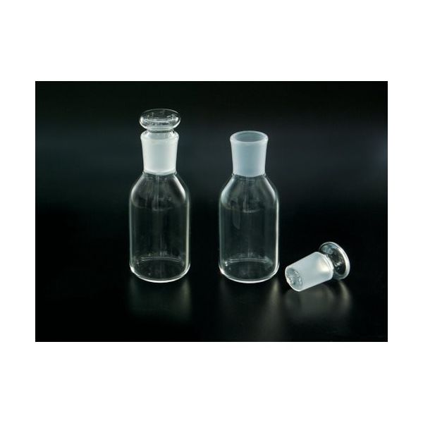 フロンケミカル 石英共通摺合せ瓶平栓付 120CC NR4514-003 1本 735-5858（直送品）