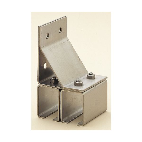 ヤボシ 横継受二連(ステンレス製) 4号 S4YT2 1個 494-7535（直送品）