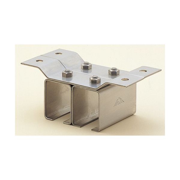 ヤボシ ジョインター付天井継受二連(ステンレス製) 4号 S4TT2-J 1個 494-5823（直送品）