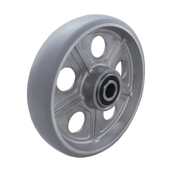 ユーエイ 新型プレスキャスター用100径アルティメットウレタン車輪のみ PM-100AUU 1個 554-7274（直送品）