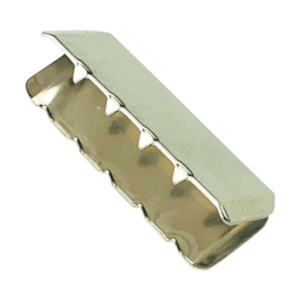 ユタカメイク 平ベルト金具 端末爪 25mm幅用 (2個入り) KM-125 1袋(2個) 474-4315（直送品）