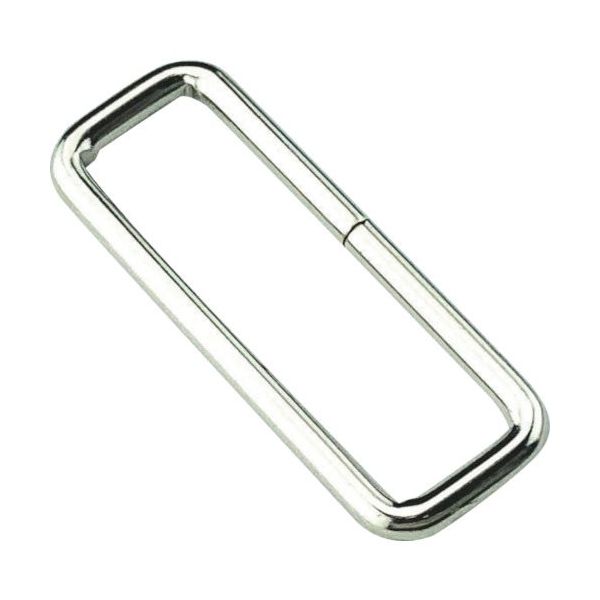 ユタカメイク 平ベルト金具 角カン 25mm幅用 (4個入り) JL-125 1袋(4個) 474-4372（直送品）