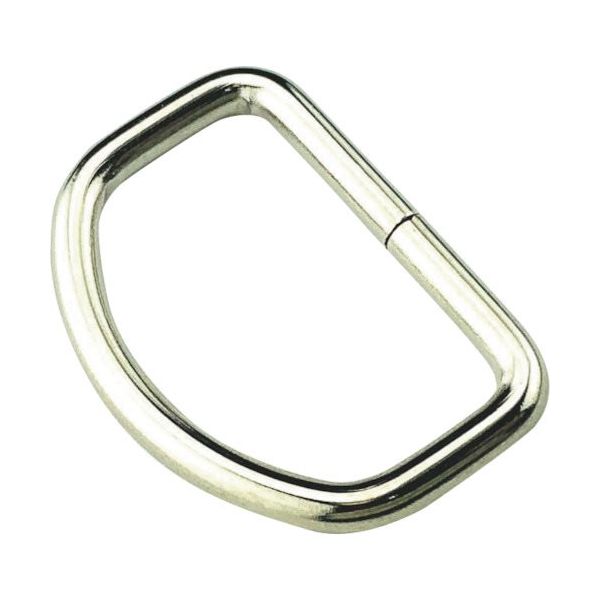 ユタカメイク 平ベルト金具 月カン 25mm幅用 (4個入り) JJ-125 1袋(4個) 474-4319（直送品）